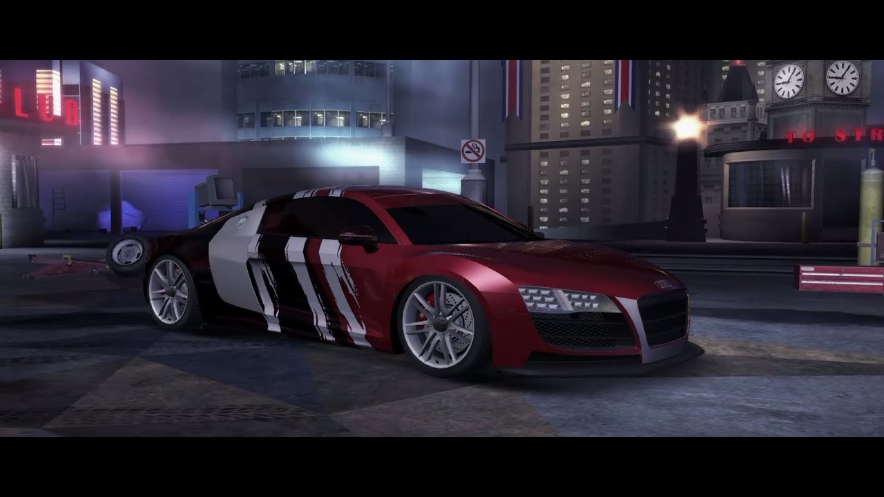Audi R8 (LeMans Quattro) Customization/Gameplay - Need for Speed Carbon