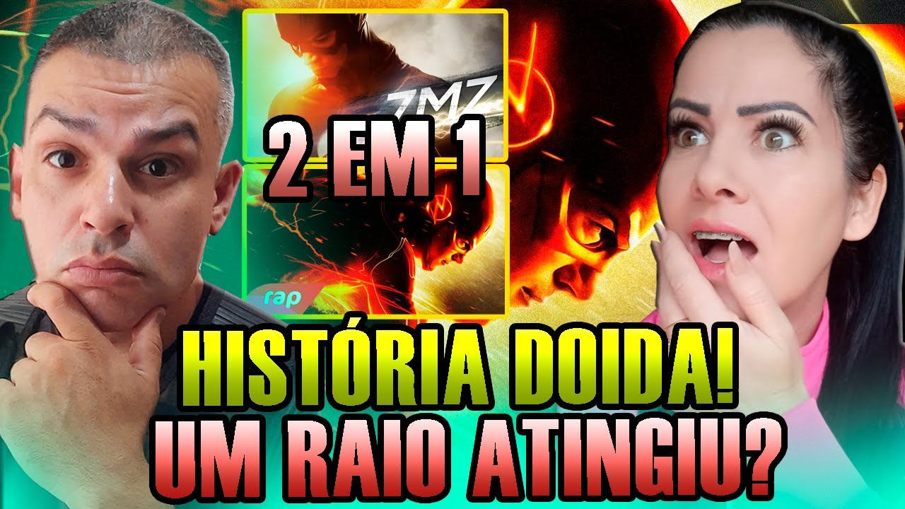 POLICIAL E MÃE CRENTE REACT Rap do Flash - O HOMEM MAIS RÁPIDO DO MUNDO