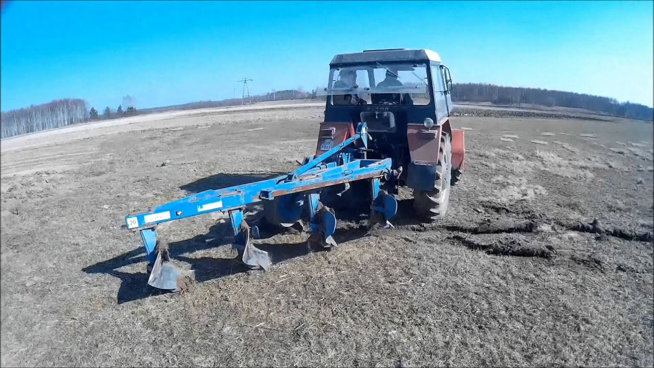 Wiosenna orka 2016 Zetor 7245 & U151/7