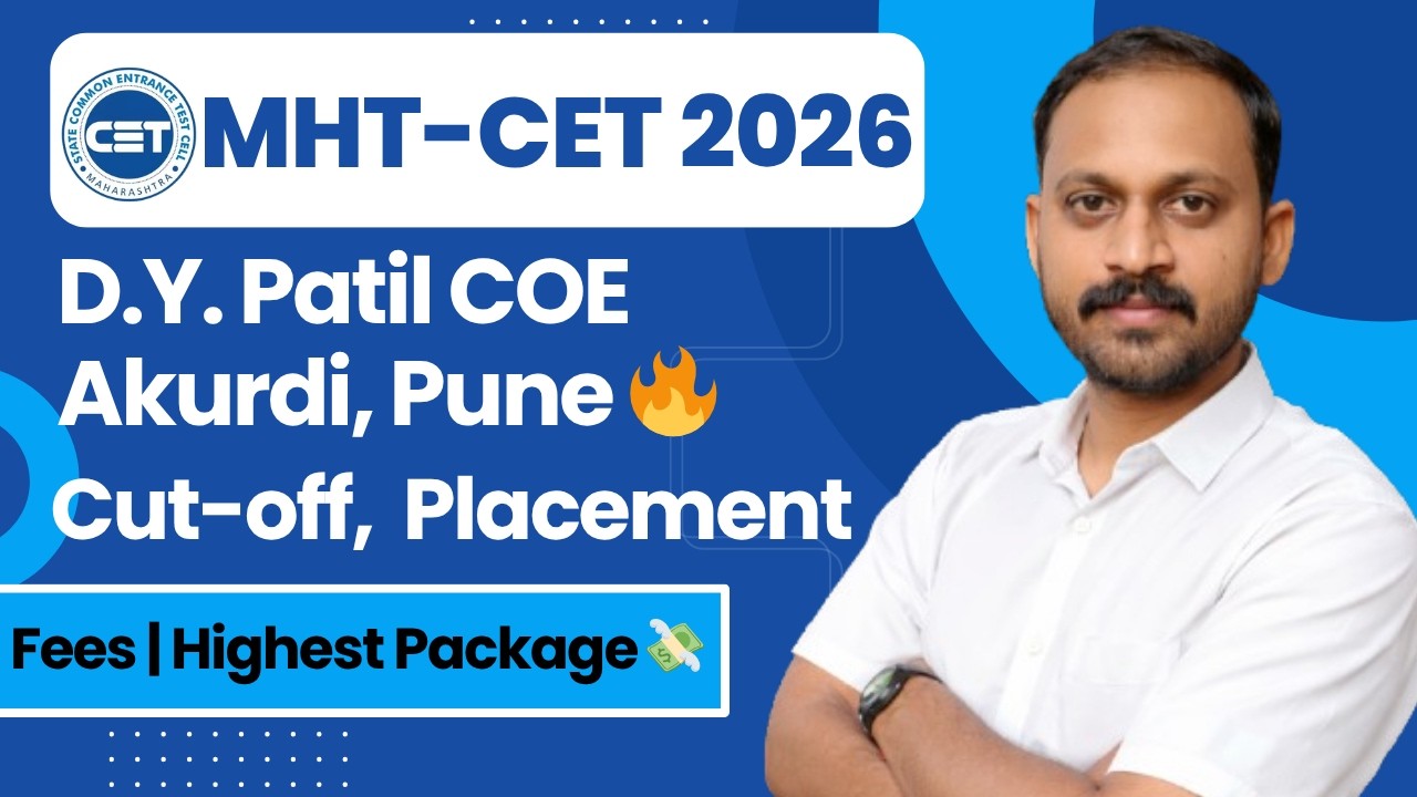 D.Y. Patil Akurdi Pune Full Review 2026 | Placement, Fees, Cutoff | All You Need To Know 🚀#cet