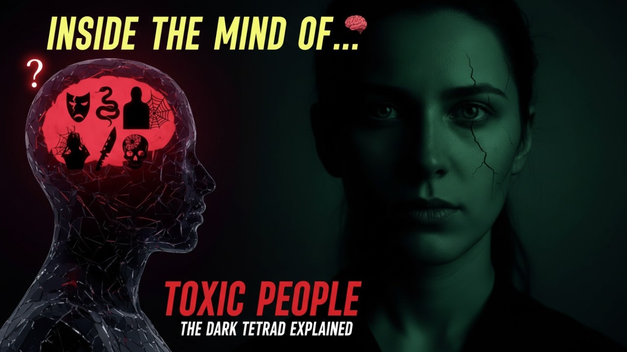 Inside the Mind of Toxic People (The Dark Tetrad Explained)