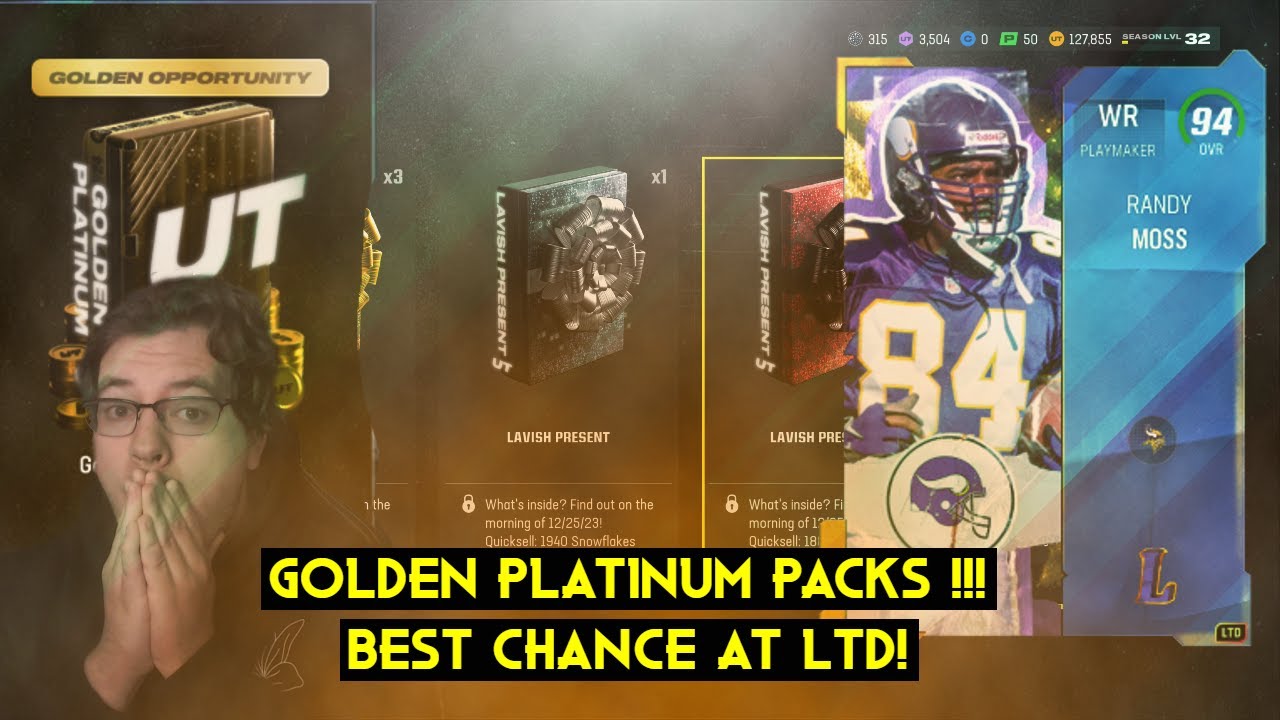 PULLING FOR LIMITEDS !!! BEST PACK YOU CAN GET ! Madden 24 Ultimate Team