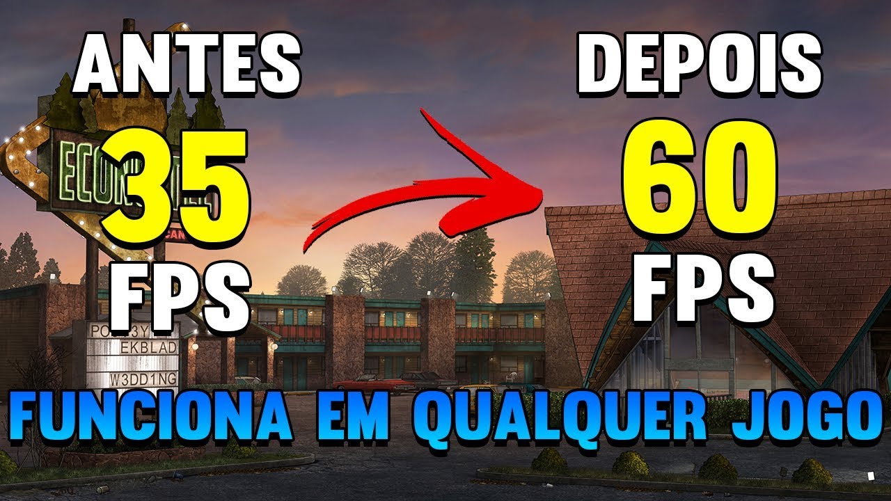 Como Aumentar O FPS De Qualquer Jogo ( Rode Jogos Pesados Em PC fraco )
