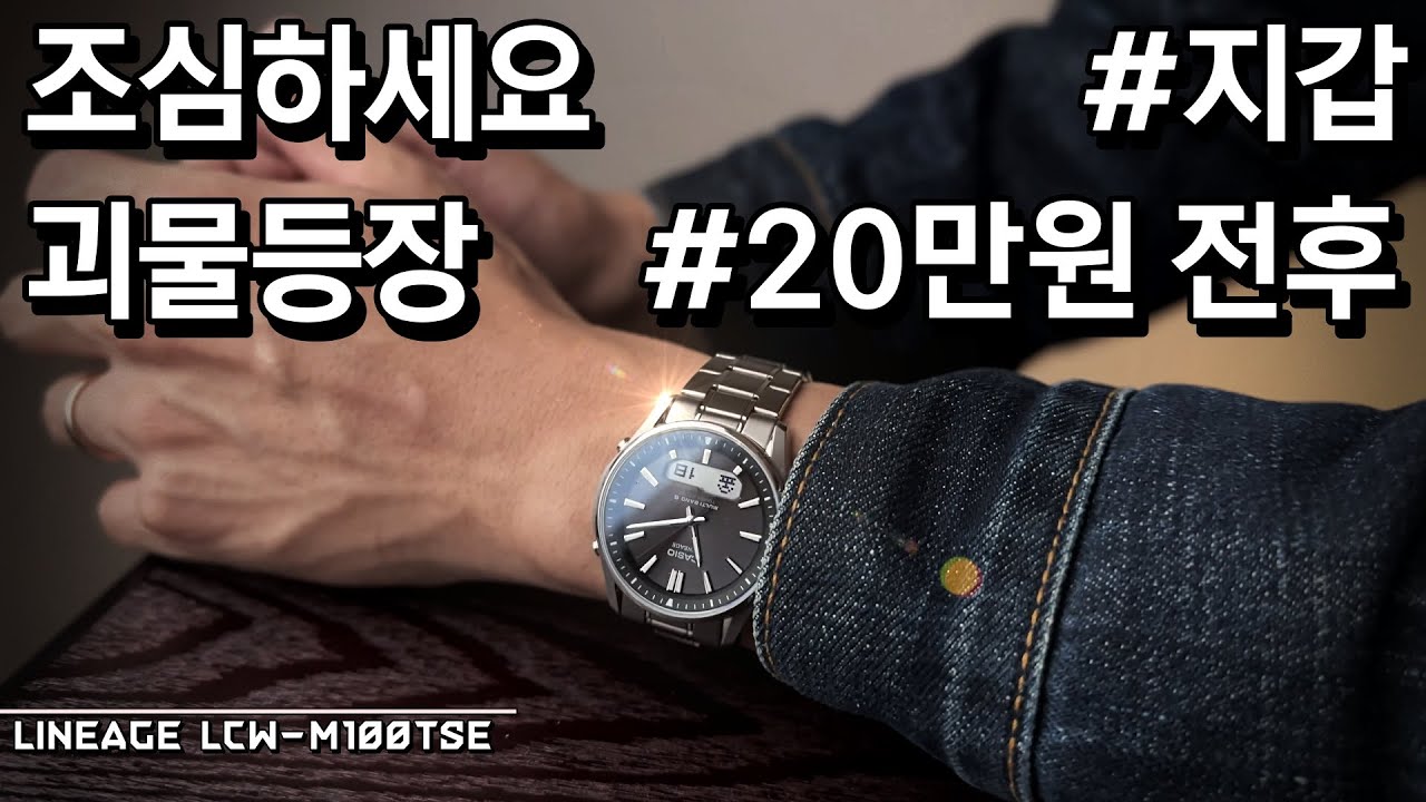 해외에서 극찬받은 시계? 제가 4개월 차봤는데요 (오버더워치 시계추천 카시오 리니지 리뷰)
