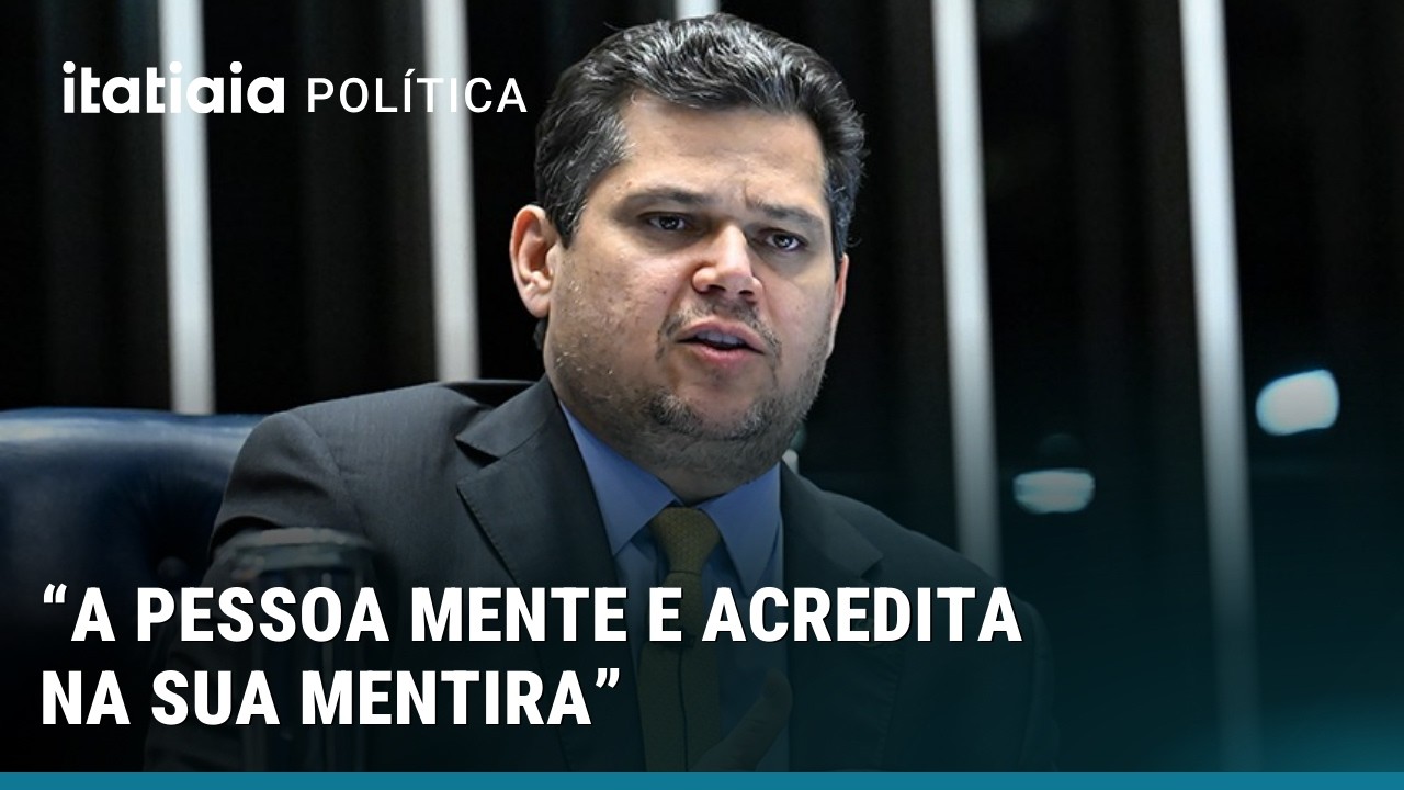 ALCOLUMBRE REAGE A DECLARAÇÕES E CHAMA PRESIDENTE DO PL DE 'MITÔMANO'