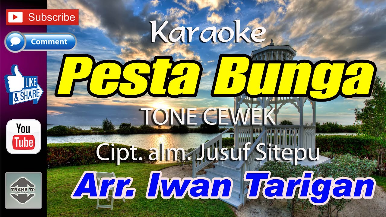 Karaoke Lagu Karo  Pesta BUnga Cewek