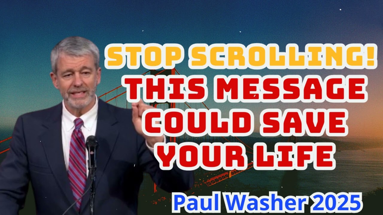 Paul Washer - STOP SCROLLING! This Message Could Save Your Life (God Spoke Clearly)