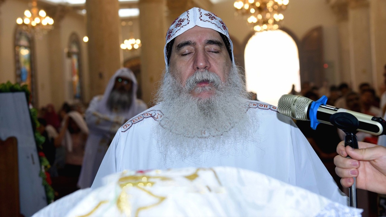 قداس احد الابن الضال نيافه الانبا غبريال اسقف بنى سويف