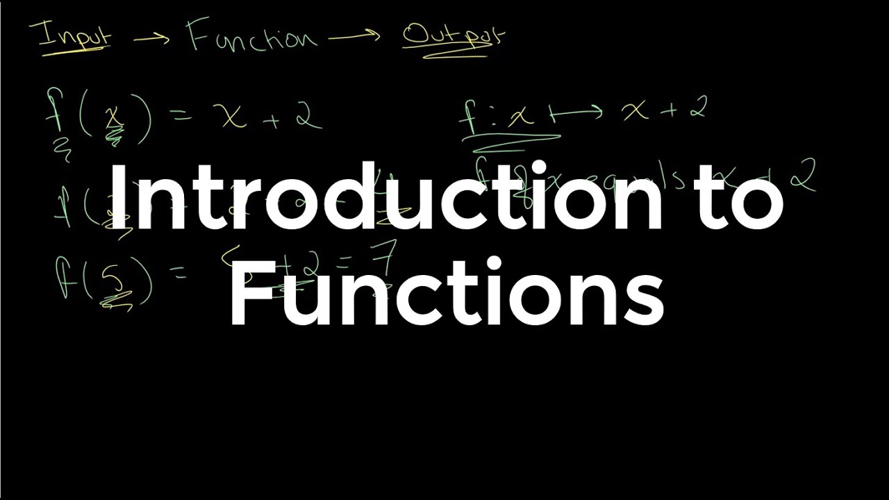 An Introduction to Functions | O Level Additional Mathematics