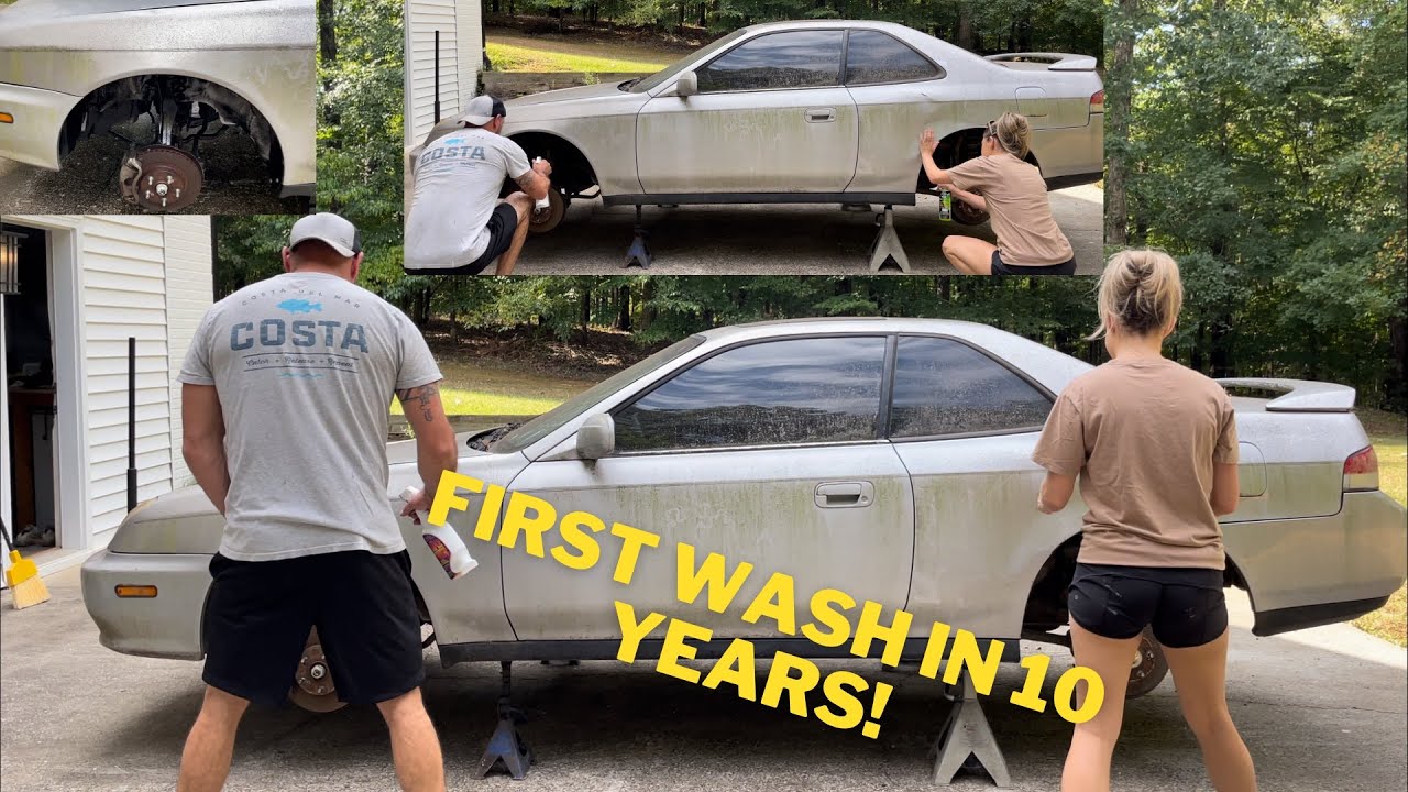 5th Gen Honda Prelude First Wash In a Decade