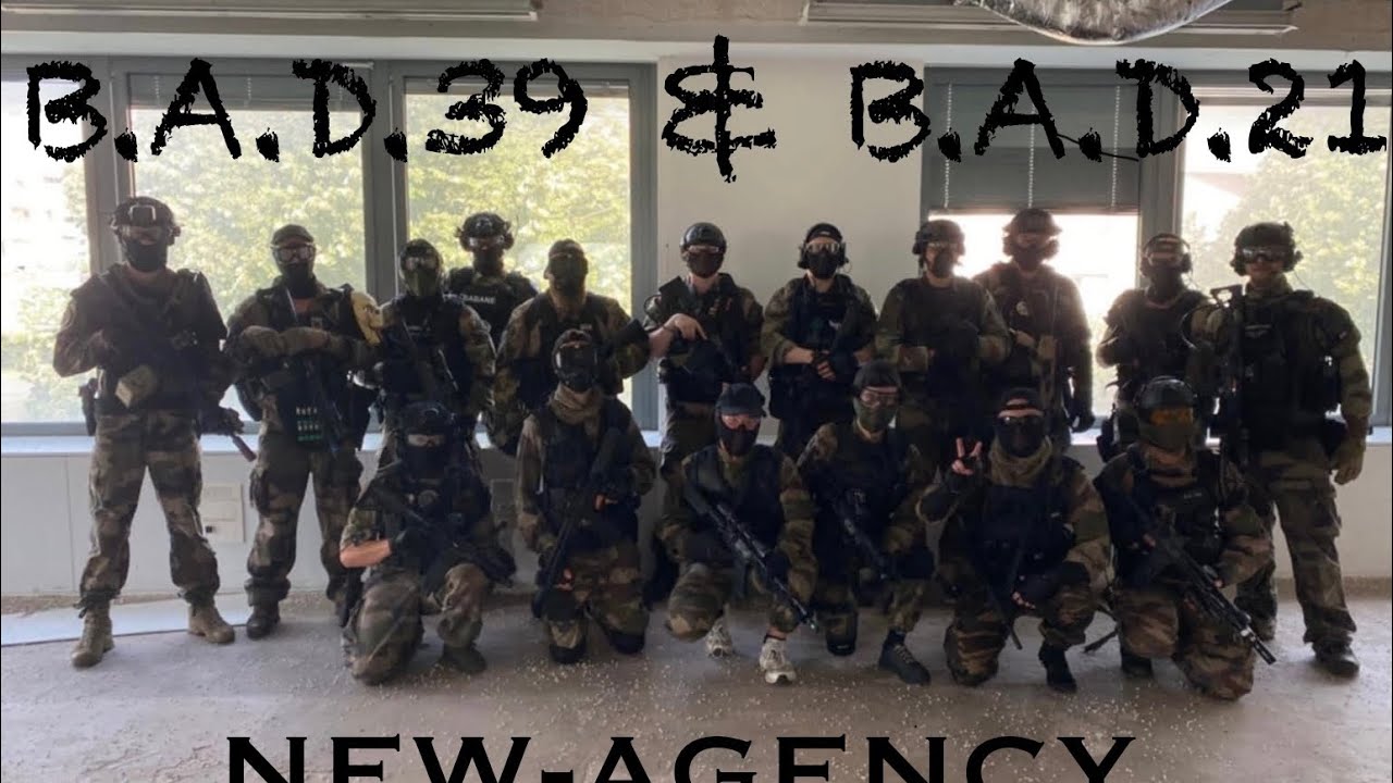 AIRSOFT NEW AGENCY BAD-39 & BAD-21 /FR