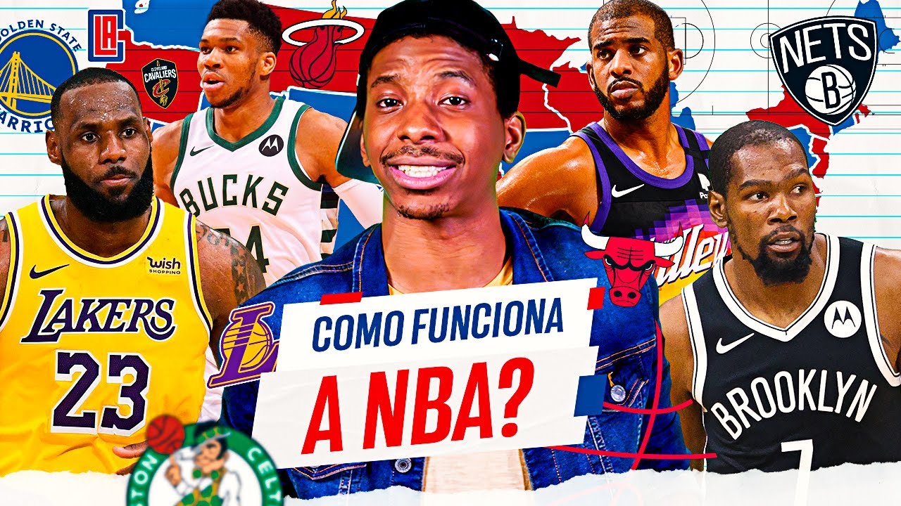 COMO FUNCIONA A NBA? TEMPORADA REGULAR, CONFER&Ecirc;NCIAS E PLAYOFFS! - DICION&Aacute;RIO NBA #1