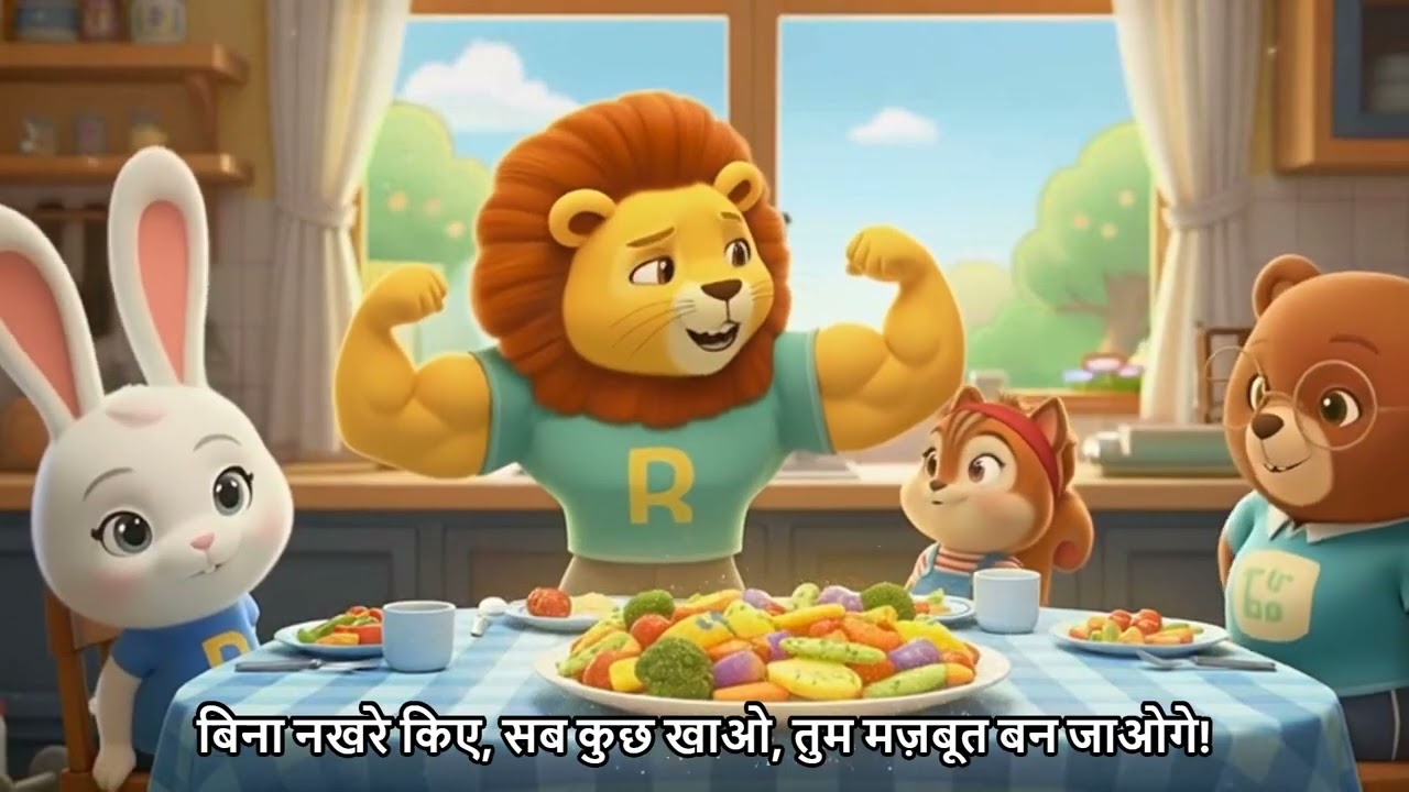 याहर तरह का खाना खाओ, तंदुरुस्त हो जाओ! 힌디어