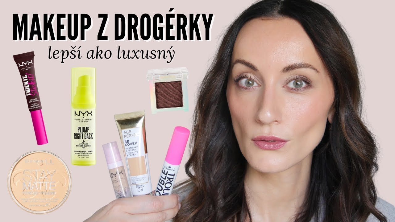 Makeup z drogérie lepší ako luxusný | NYX, Loréal, Essence | TinaNaté