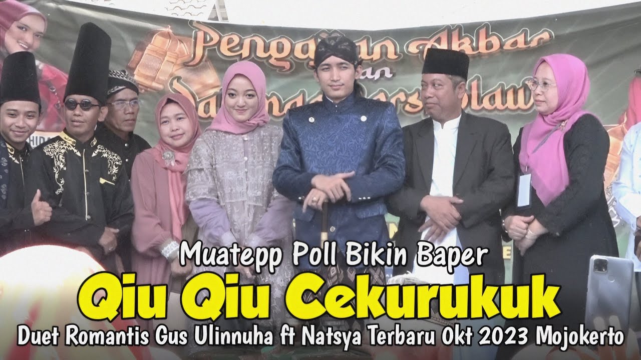 DUET ROMANTIS BIKIN BAPER NATASYA DAN GUS ULINNUHA SATU PANGGUNG DI MOJOKERTO