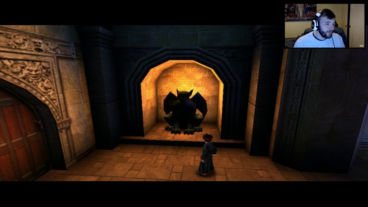 Harry Potter and the Philosopher's Stone PC Game with Facecam - FIRE SEEDS & LUMOS! #3