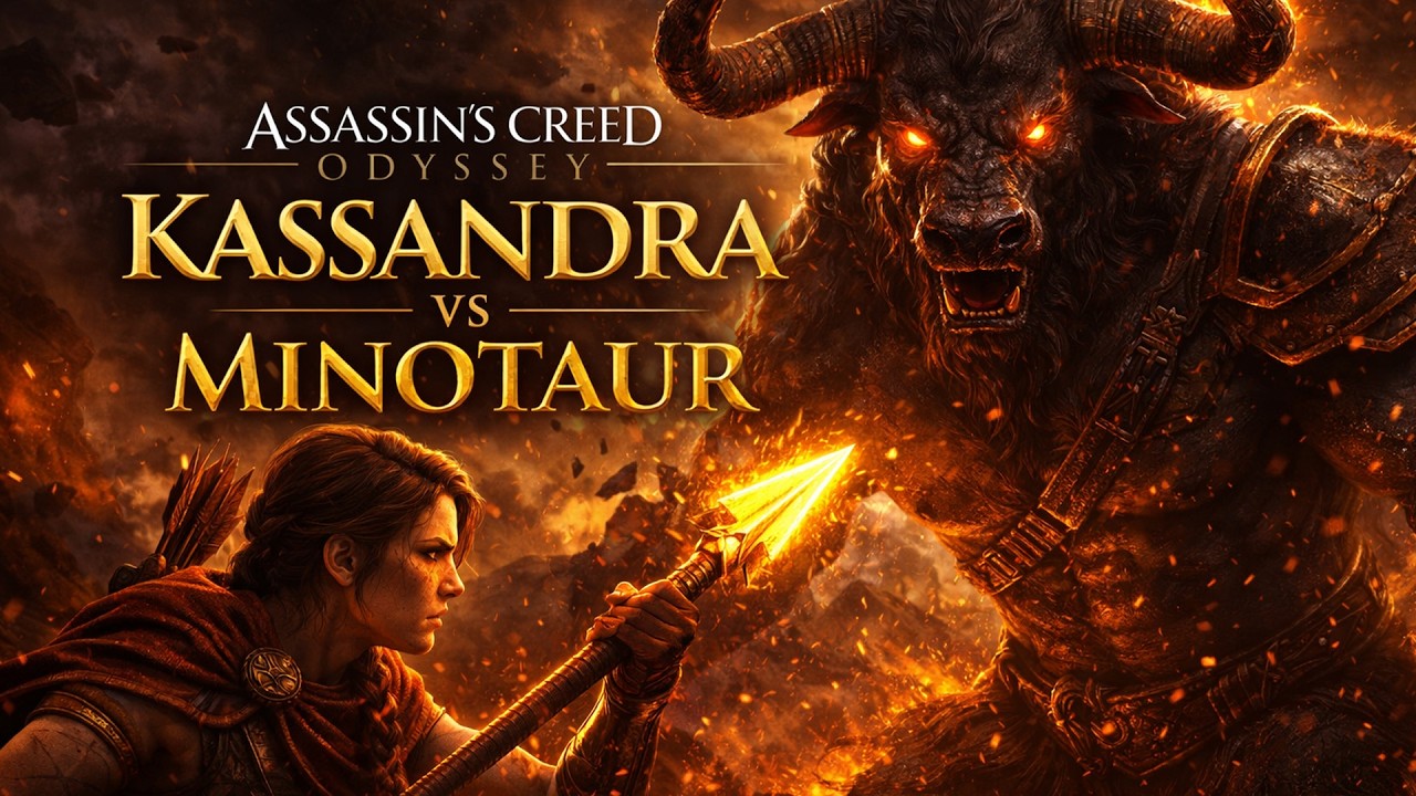 🔴 Assassin’s Creed Odyssey | Kasandra VS monster #assassinscreedodyssey #gameefitamil