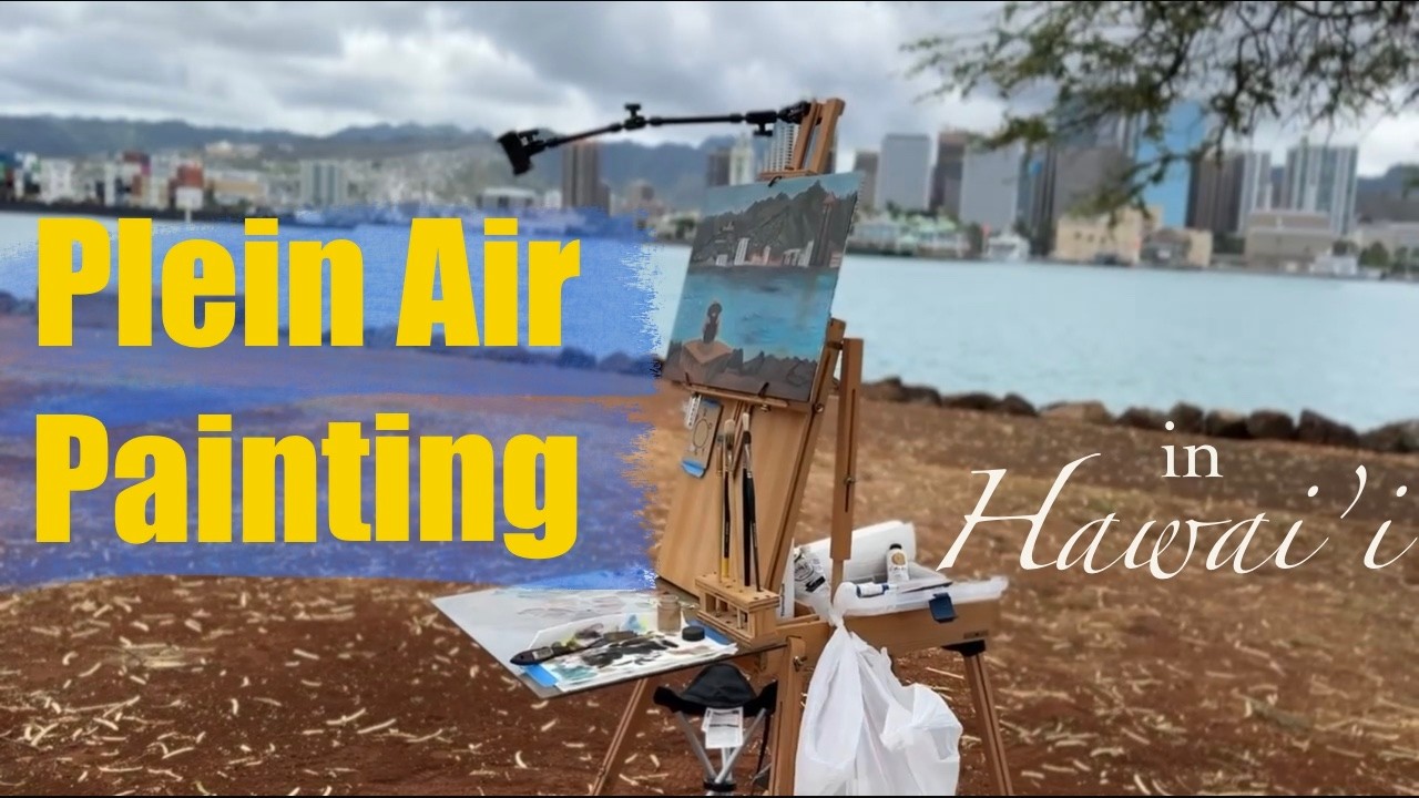 My second time ever PLEIN AIR painting