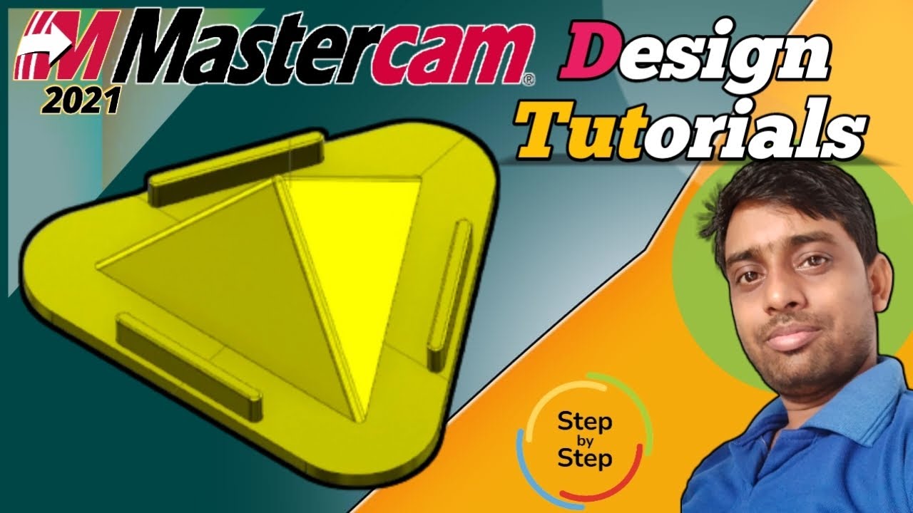 Mastercam Cad Tutorials I Designing The Mobile Stand #mastercam #cnc #cadsoftware