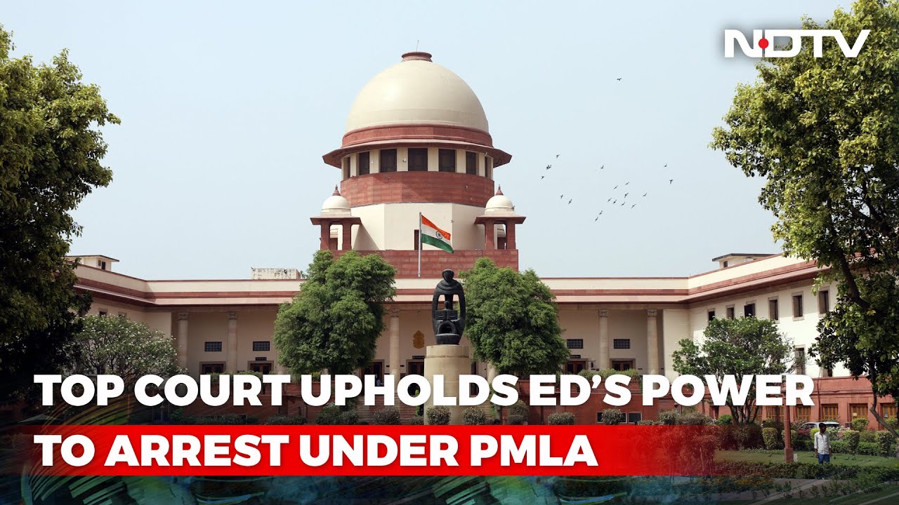 Enforcement Directorate's Power To Arrest Upheld. Big Supreme Court Order