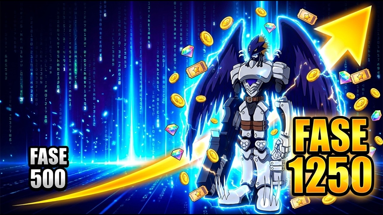 🚀 De la FASE 500 a la 1250 en DIGIMON UP | Todo lo que HICE para el BURST