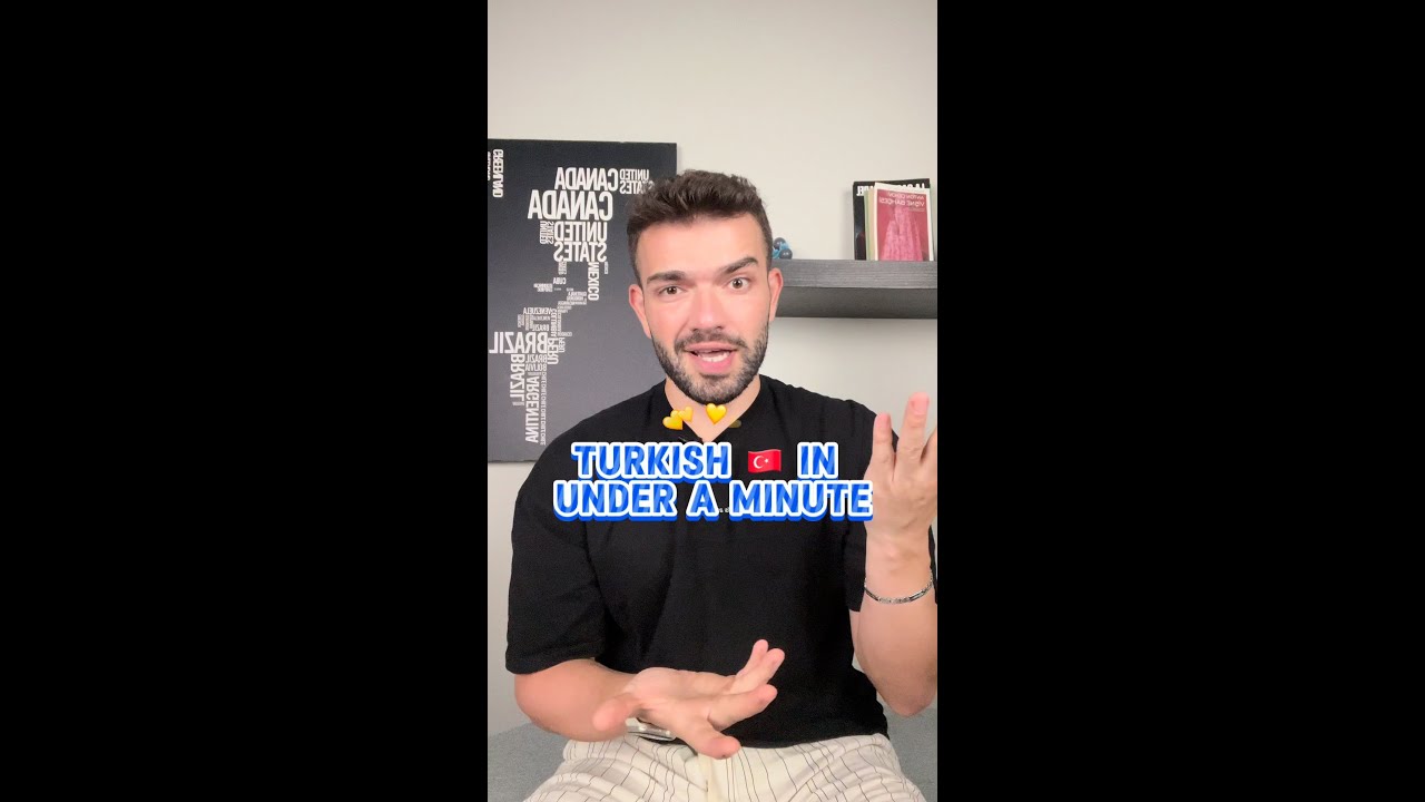 Turkish in under a minute