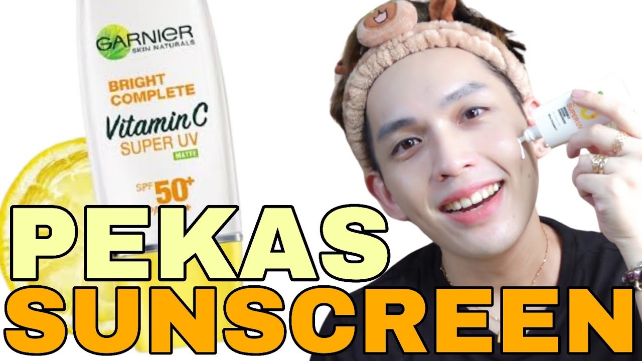 GARNIER SUPER UV SUNSCREEN FOR PEKAS / MELASMA! RECOMMENDED 'TO! SIR LAWRENCE