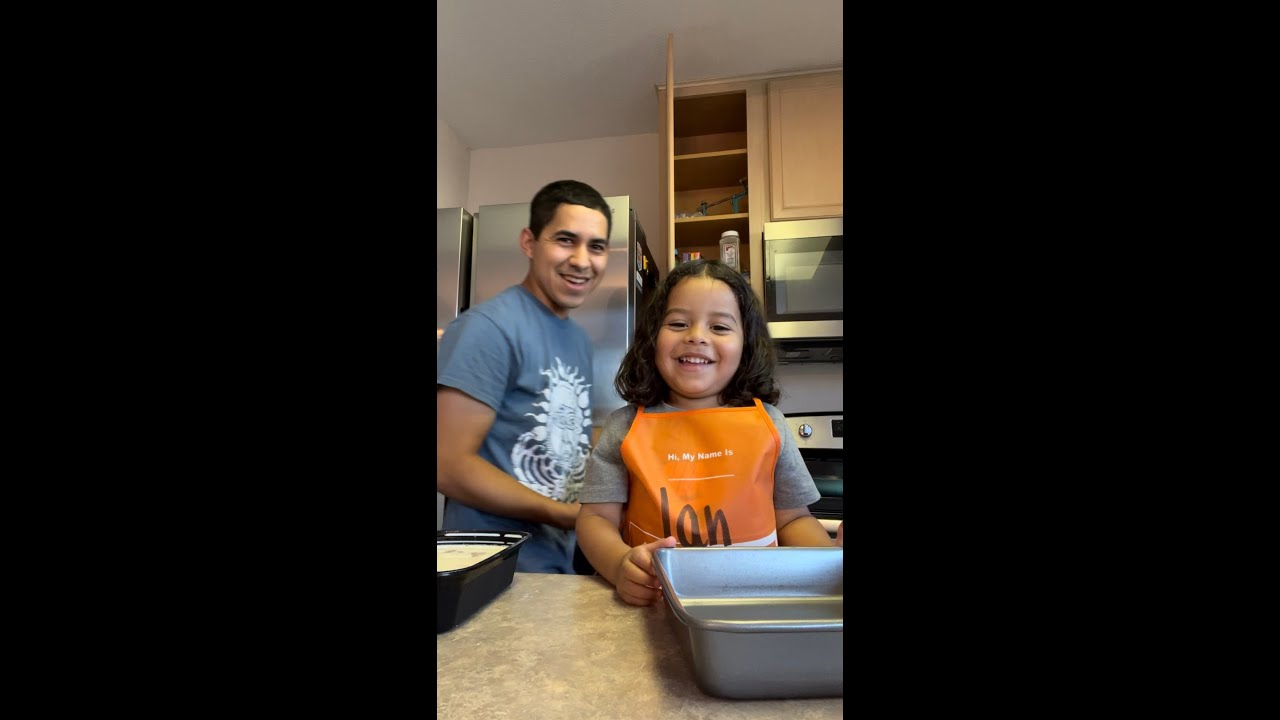 Breading Gluten-Free Chicken Fingers with Master Chef Ian and Coach Dada