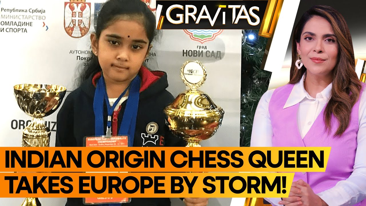 Gravitas: 8-Year-Old Chess sensation Bodhana Sivanandan dominates European Blitz Championship