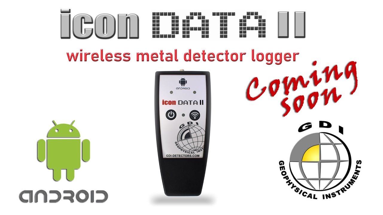 ICON DATA II teaser Wireless 3D Metal Detector Data Logger from GDI | coming soon!