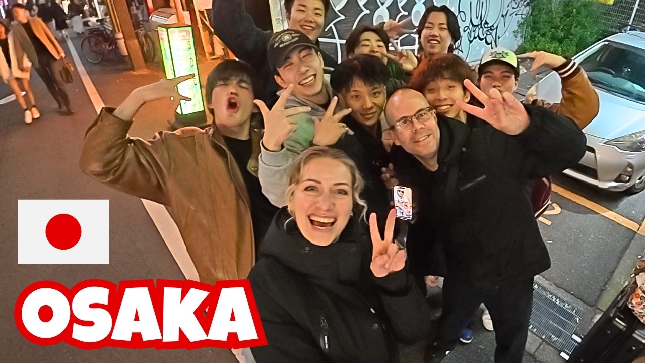Love OSAKA NIGHTLIFE 🇯🇵 First Time In Osaka Japan