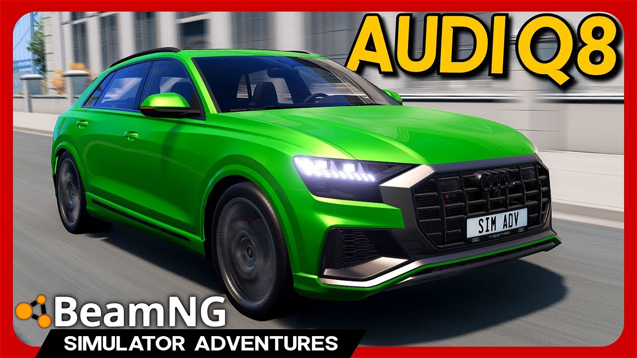 This New Audi SUV BeamNG Mod Is A MONSTER! - Audi Q8