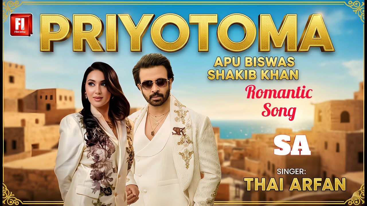 PRIYOTOMA (প্রিয়তমা) | APU BISWAS | SHAKIB KHAN | অপু বিশ্বাস | Apu Biswas Bangla New Song 2026