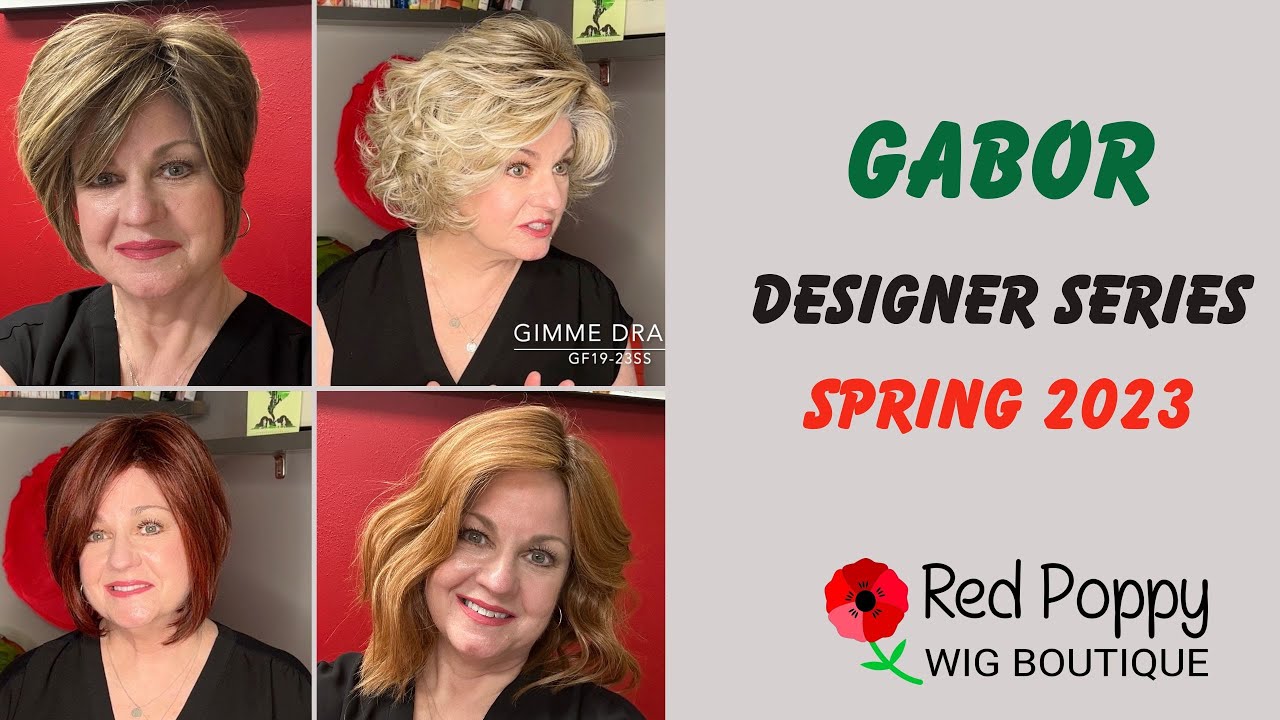 NEW RELEASE! GABOR Spring 2023 Designer Series Wigs