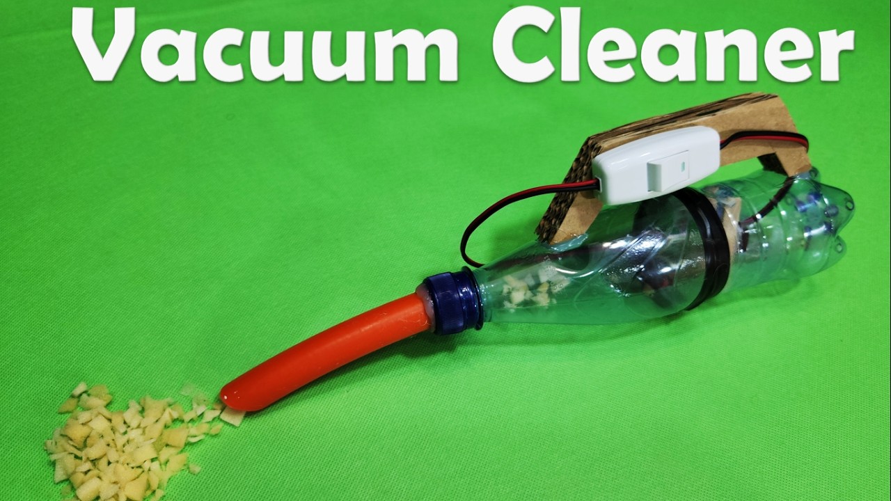How to Make a Vacuum Cleaner at Home | DIY Science Project for School