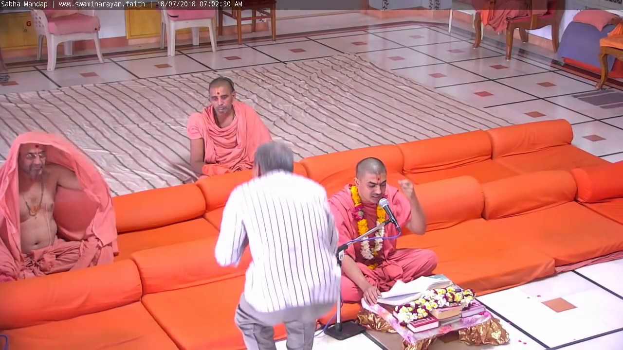 Vachanamrut Gadhada Madhya 27 (Daily Morning Katha) 18/7/2018
