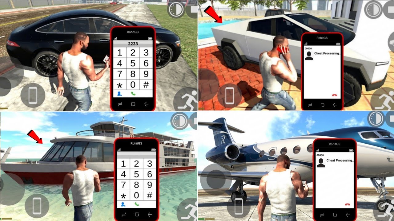 Finally CRUISES BOAT CHEAT CODE in Indian Bike Driving 3D | Indian Bike Driving 3D NEW UPDATE