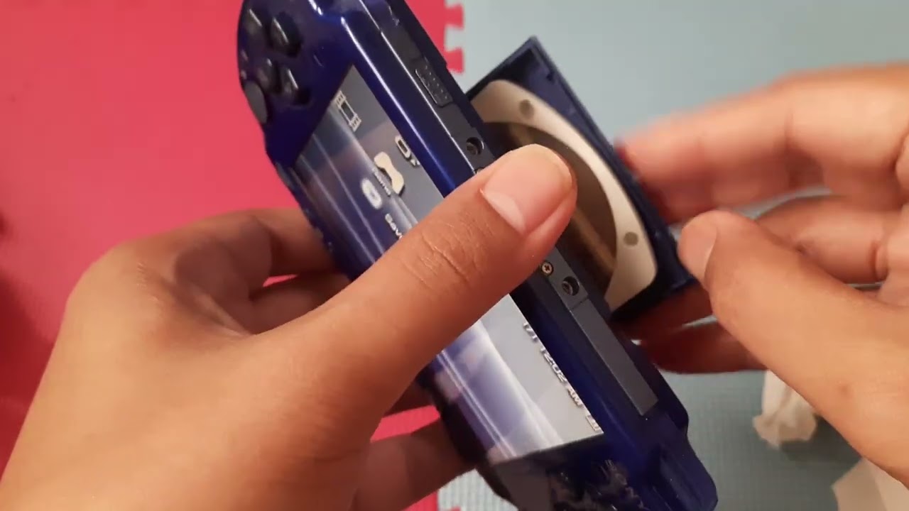 Unboxing Paket - PSP 200x/Slim Blue - Dying Optical Drive 