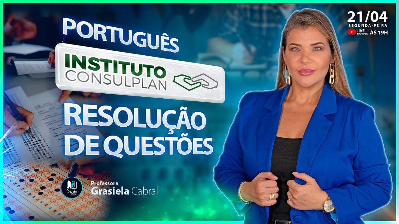 LIVE #293 - PORTUGUÊS CONSULPLAN: RESOLUÇÃO DE QUESTÕES
