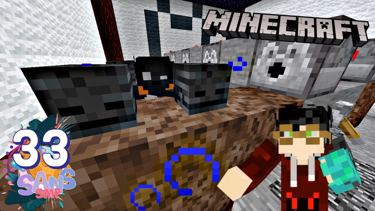 Mempersiapkan 10 WITHER BOSS untuk Lomba 17 AGUSTUS!! #33 |SANS SMP| Minecraft Indonesia
