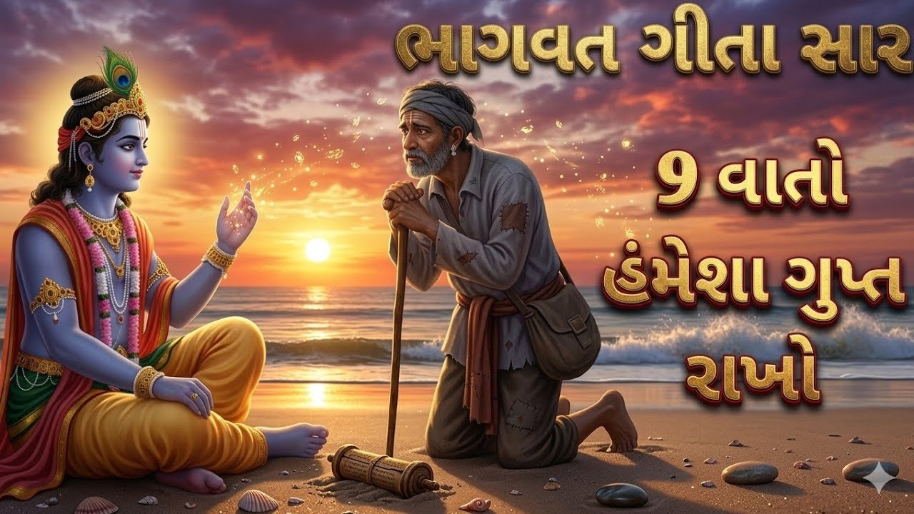 શ્રીમદ ભાગવત ગીતા | ગીતા સાર | Bhagwat Gita | Shree Krishna Motivational Speech | શ્રી કૃષ્ણ વાણી