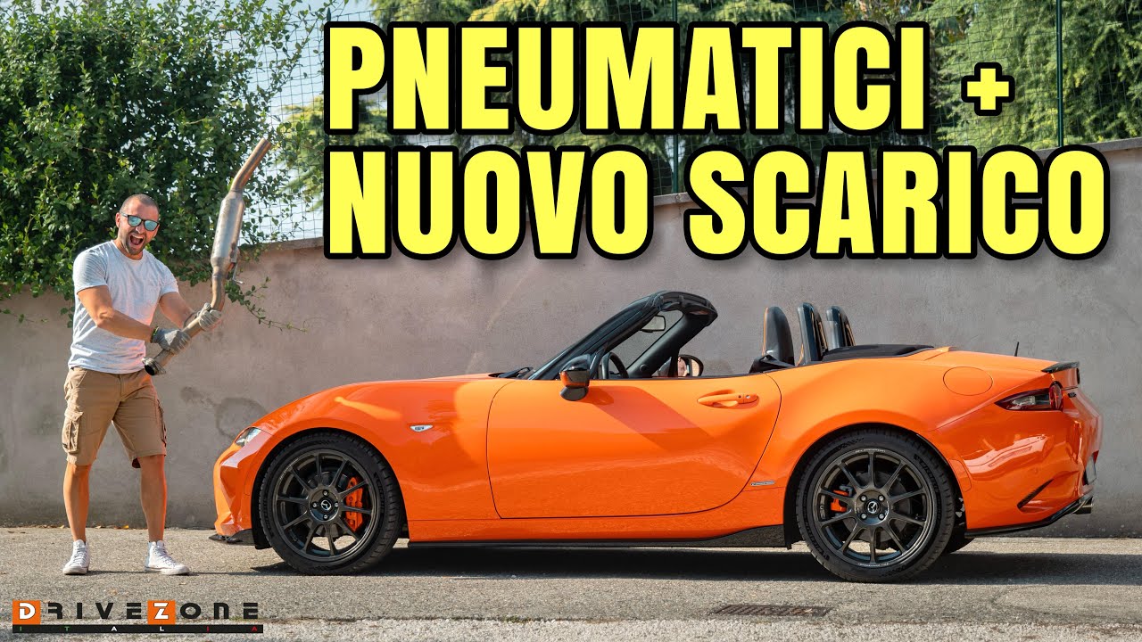Ora SUONA DIVINAMENTE! Nuovo SCARICO per il 2.0 ASPIRATO dell'MX-5