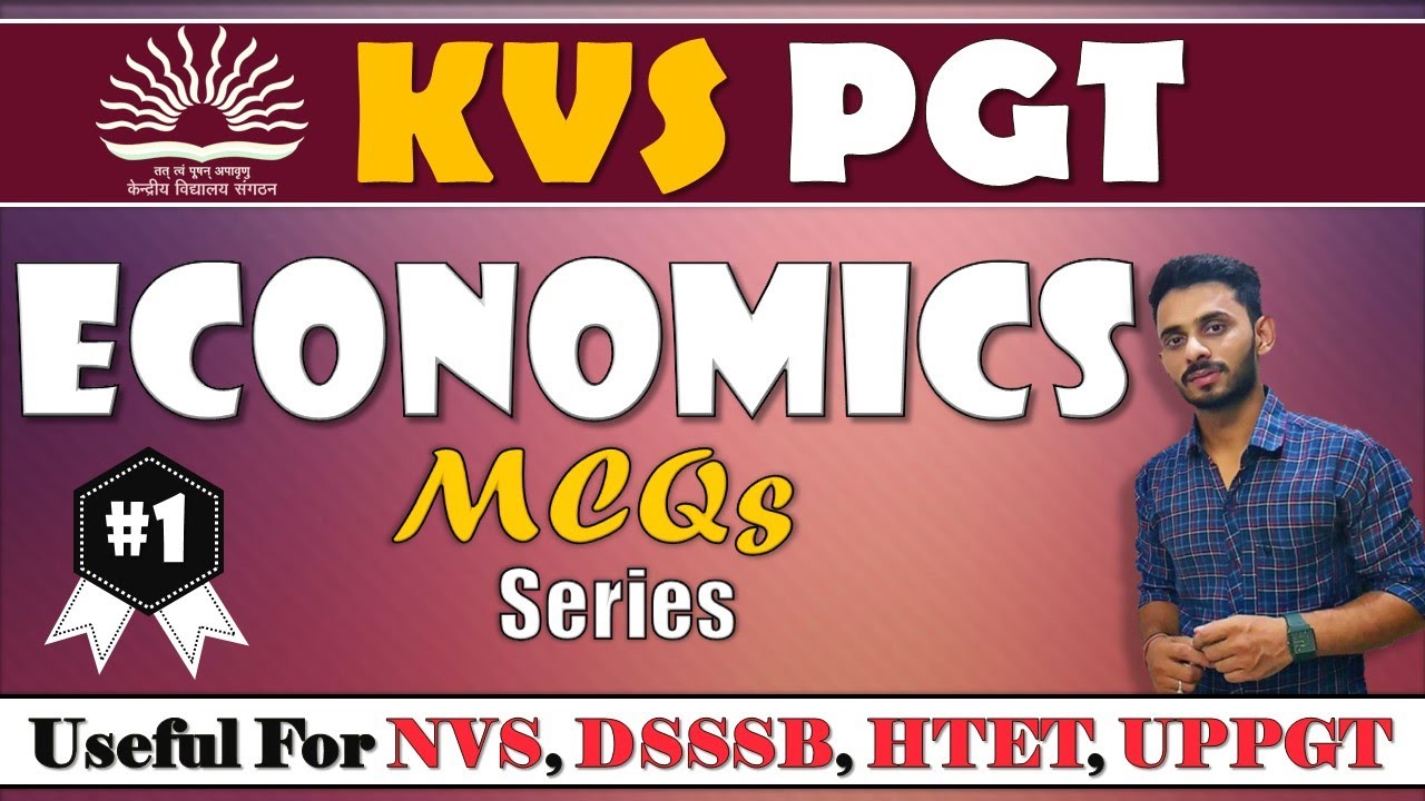KVS PGT Economics MCQs | Part-01 | by Hardev Thakur
