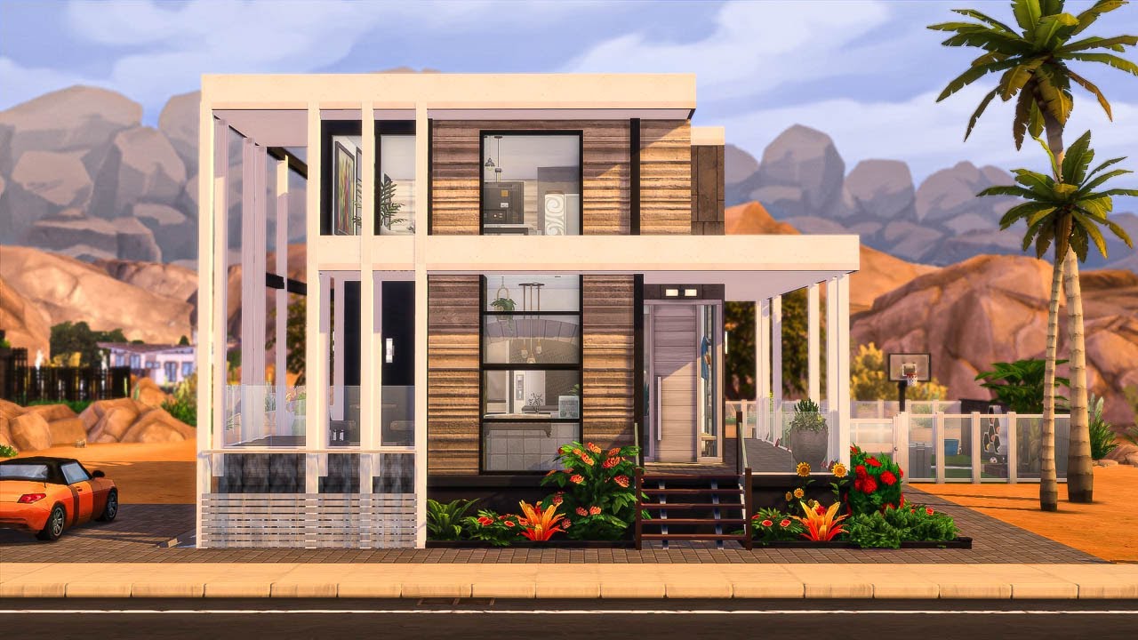 The Sims 4 Speedbuild: NARDVILLAIN SHELL CHALLENGE!!!