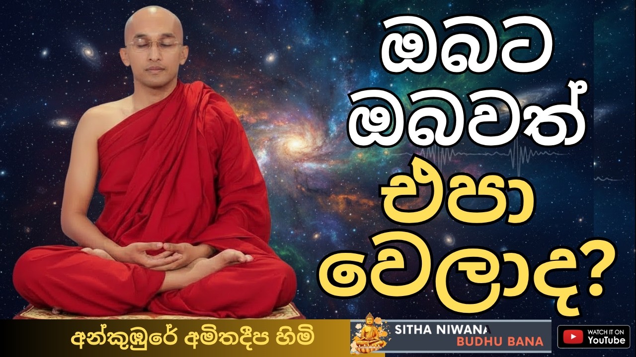 Dharma Deshana New by Ven. Ankumbure Amithadeepa Thero #mahamevnawa | ඔබට ඔබවත් එපා වෙලාද?