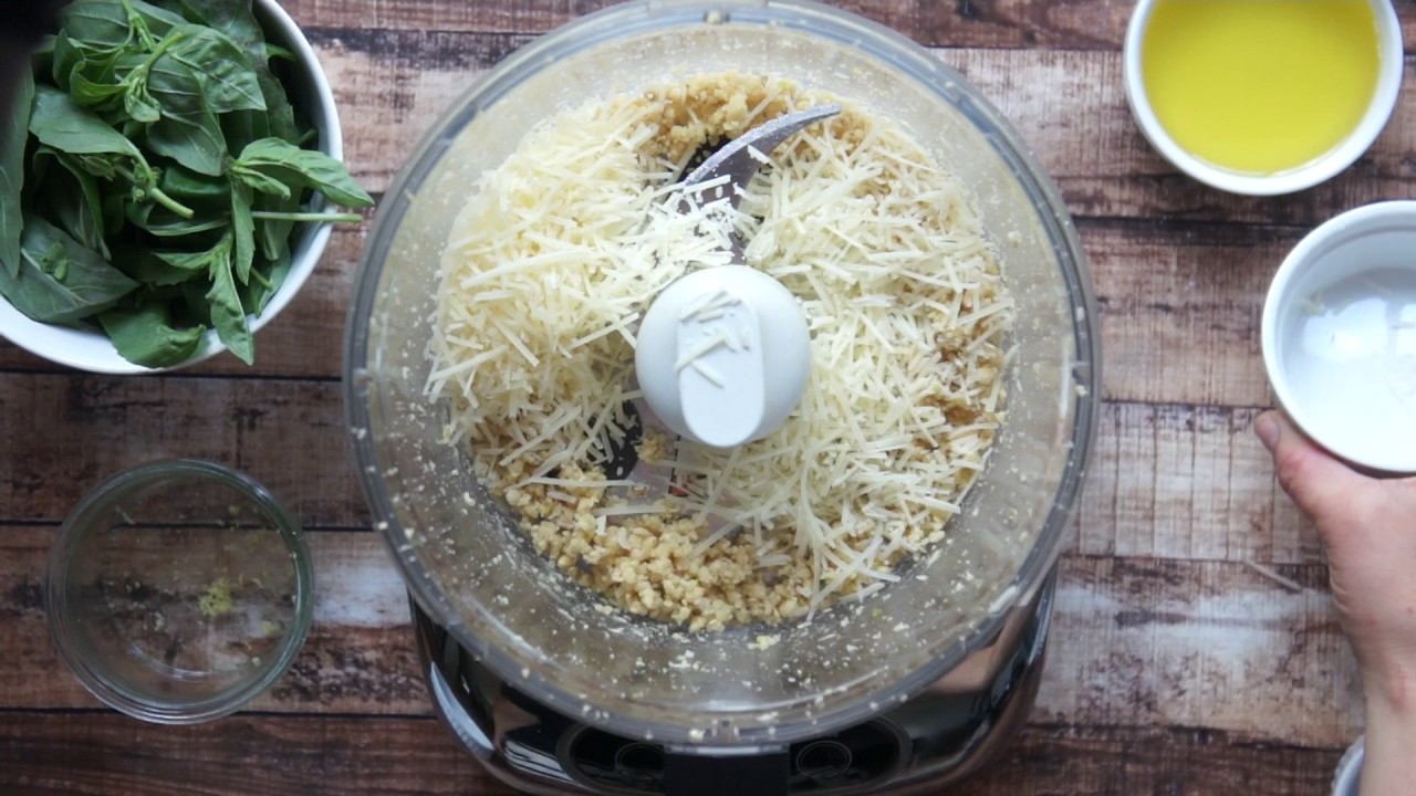 Easy Food Processor Pesto
