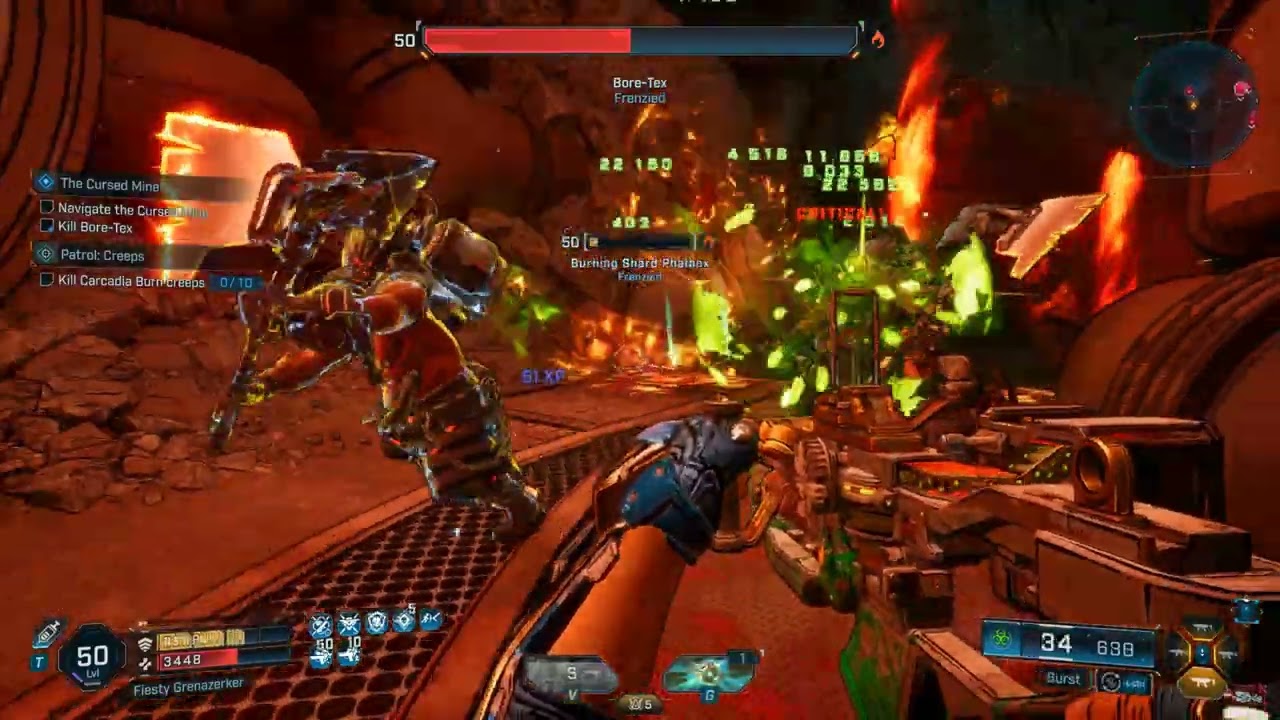 Bore-Tex Second Boss Fight – The Cursed Mine |Bounty Pack 2: Legend of the Stone Demon|Borderlands 4
