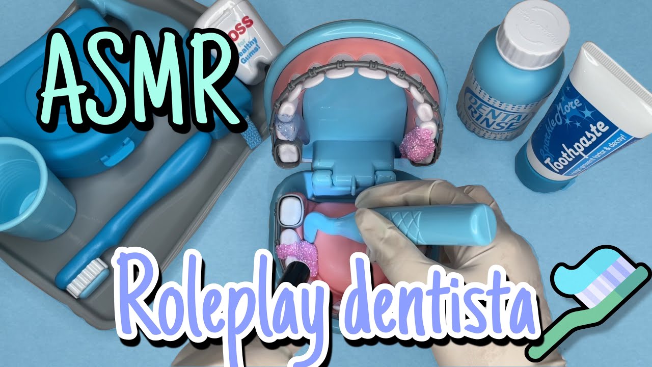 ASMR | ROLEPLAY DENTISTA🪥 LIMPIEZA BUCAL Y RETIRO DE BRACKETS😬 | KATIA PUENTE ASMR