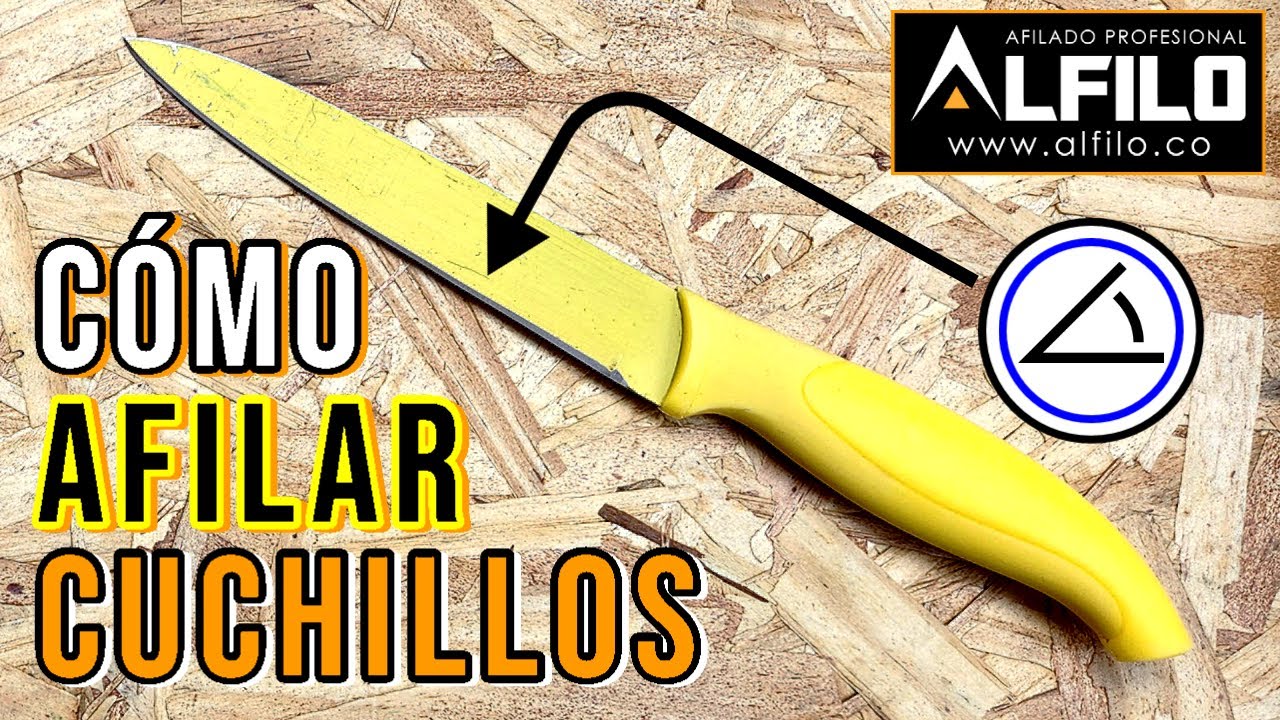 🔪CÓMO AFILAR UN CUCHILLO DE COCINA: Aspectos clave para lograr un filo perfecto 👌