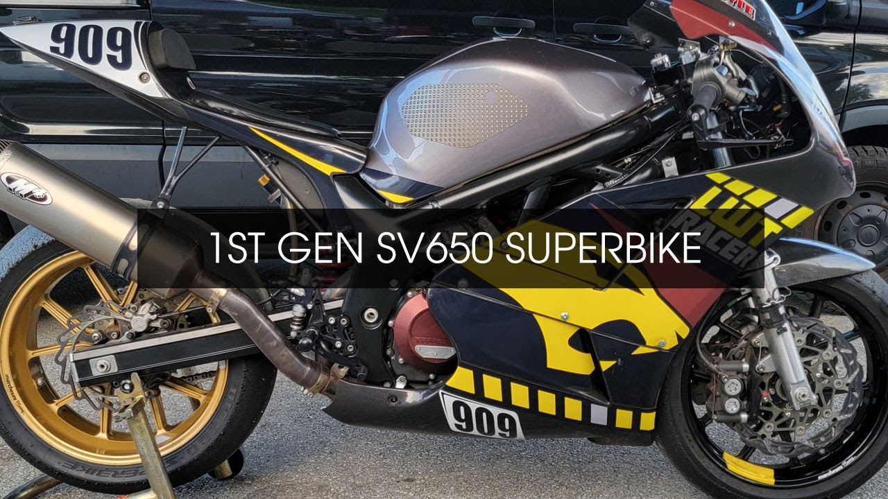 1st Gen SV650 Superbike - Tyga Carbon Bodywork - Race Track Suzuki SV 650